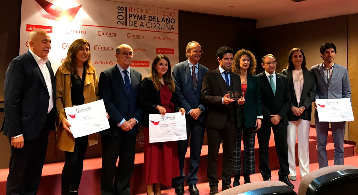 Acebron Group en los Premios Pyme del Año 2018 A Coruña